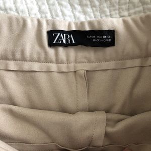 Zara Shorts - Zara tan skort Zara Shorts - Zara tan skort